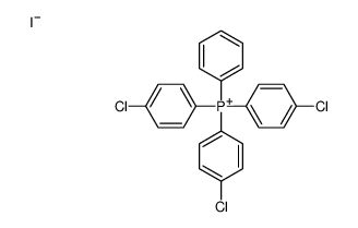 tris(4-chlorophenyl)-phenylphosphanium,iodide Structure