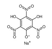 trinitrophloroglucinol sodium salt Structure