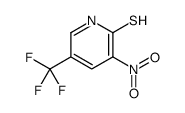 3-nitro-5-(trifluoromethyl)pyridine-2-thiol Structure