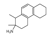 1,2-dimethyl-3,4,5,6,7,8-hexahydro-1H-phenanthren-2-amine Structure