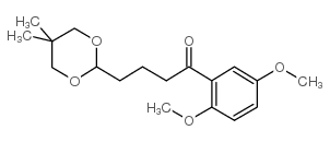 2',5'-DIMETHOXY-4-(5,5-DIMETHYL-1,3-DIOXAN-2-YL)BUTYROPHENONE picture