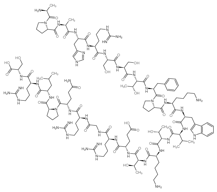 Alarin (human) trifluoroacetate salt Structure