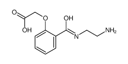 2-[2-(2-aminoethylcarbamoyl)phenoxy]acetic acid结构式