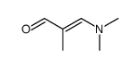 3-dimethyl-amino-2-methylpropenal Structure