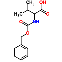 Valine, N-[(phenylmethoxy)carbonyl] Structure