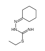 ethyl N'-(cyclohexylideneamino)carbamimidothioate结构式