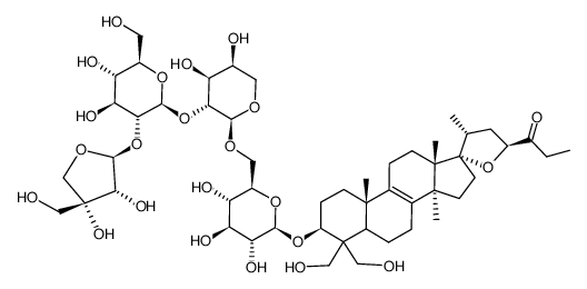 muscaroside C Structure