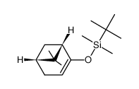 6,6-dimethyl-2-tert-butyldimethylsilyloxybicyclo<3.1.1>hept-2-ene Structure