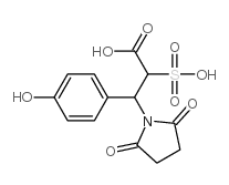 sulfosuccinimidyl-3-(4-hydroxyphenyl)propionate结构式