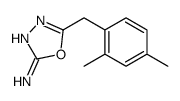 5-[(2,4-dimethylphenyl)methyl]-1,3,4-oxadiazol-2-amine图片