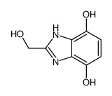 1H-Benzimidazole-4,7-diol,2-(hydroxymethyl)-(9CI) structure