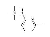 6-methyl-N-trimethylsilylpyridin-2-amine结构式