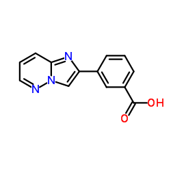 3-(Imidazo[1,2-b]pyridazin-2-yl)benzoic acid Structure