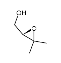 [(2S)-3,3-dimethyloxiran-2-yl]methanol结构式