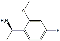 (1R)-1-(4-FLUORO-2-METHOXYPHENYL)ETHAN-1-AMINE structure