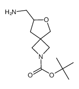 tert-Butyl 7-(aminomethyl)-6-oxa-2-azaspiro[3.4]octane-2-carboxylate Structure