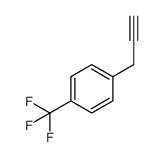 1-(prop-2-yn-1-yl)-4-(trifluoromethyl)benzene Structure