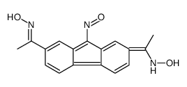 N-[1-[7-[1-(hydroxyamino)ethylidene]-9-nitrosofluoren-2-yl]ethylidene]hydroxylamine结构式