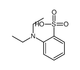 2-(diethylamino)benzenesulfonic acid Structure