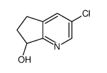 3-chloro-6,7-dihydro-5H-cyclopenta[b]pyridin-7-ol Structure