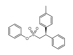 (R)-phenyl 2-phenyl-2-(p-tolyl)ethanesulfonate结构式