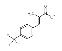 BETA-METHYL-BETA-NITRO-4'-(TRIFLUOROMETHYL)STYRENE结构式