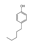 4-Amylphenol结构式