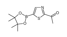 1-[5-(4,4,5,5-四甲基-1,3,2-二恶硼烷-2-基)-1,3-噻唑-2-基乙酮图片