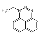 1-ethyl-1h-naphtho[1,8-de][1,2,3]triazine结构式