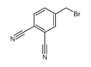 4-(bromomethyl)benzene-1,2-dicarbonitrile Structure