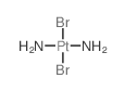 Platinum,diamminedibromo-, (SP-4-2)- (9CI) Structure