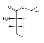 L-ISOLEUCINE-TERT-BUTYL ESTER DIBENZENE& structure