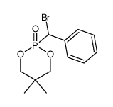 2-(bromo(phenyl)methyl)-5,5-dimethyl-1,3,2-dioxaphosphinane 2-oxide Structure