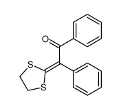 2-[1,3]dithiolan-2-ylidene-1,2-diphenyl-ethanone Structure