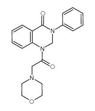 吗喹酮结构式