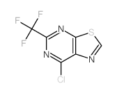 Thiazolo[5,4-d]pyrimidine,7-chloro-5-(trifluoromethyl)-结构式