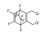 2,3-Bis-monochlor-methyl-1,4,5,6,7,7,8,8-octafluor-bicyclo(2.2.2)octadien-(2,5)结构式