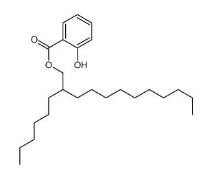 2-hexyldodecyl 2-hydroxybenzoate结构式