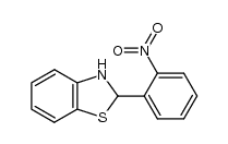 2-(2-nitrophenyl)-2,3-dihydrobenzothiazole Structure