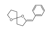 2-benzylidene-1,6-dioxaspiro[4.4]nonane结构式