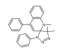 1,5',5'-trimethyl-3,4'-diphenylspiro[1H-quinoline-2,4'-(3',5'-dihydro[1,2,3]tiazole)] Structure