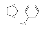 Benzenamine,2-(1,3-dioxolan-2-yl)- structure