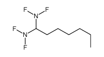 1-N,1-N,1-N',1-N'-tetrafluoroheptane-1,1-diamine Structure