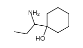 1-(1-aminopropyl)cyclohexanol Structure