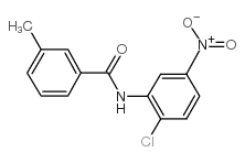 N-(2-chloro-5-nitrophenyl)-3-methylbenzamide Structure