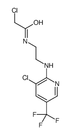 2-[2-(CHLOROACETYLAMINO)ETHYL]-3-CHLORO-5-(TRIFLUOROMETHYL)PYRIDINE Structure