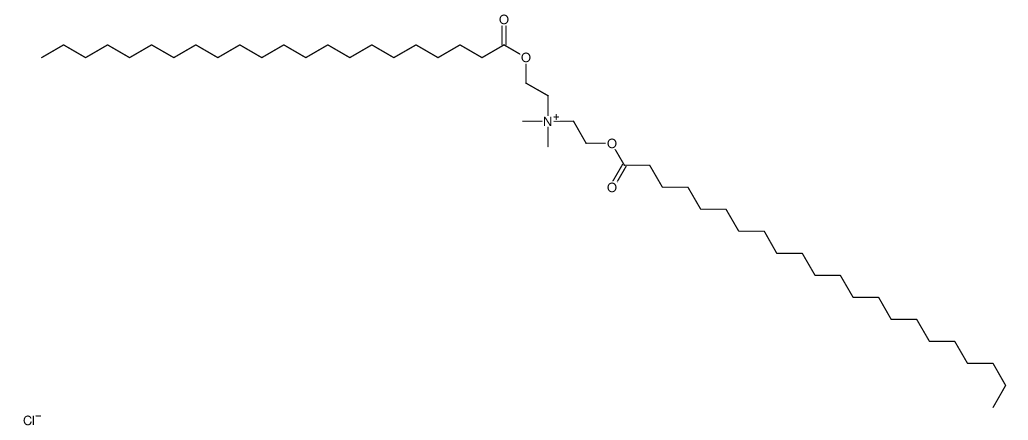 bis(2-docosanoyloxyethyl)-dimethylazanium,chloride结构式