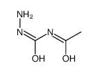 N-(hydrazinecarbonyl)acetamide Structure