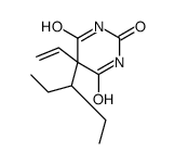 5-ethenyl-5-pentan-3-yl-1,3-diazinane-2,4,6-trione Structure