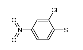 2-chloro-4-nitro-thiophenol结构式